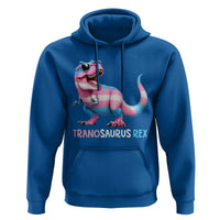 Transaurus Rex Transgender Pride Hoodie Funny Dinosaur Lover