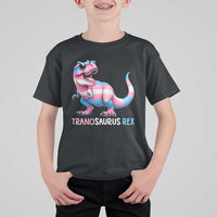 Transaurus Rex Transgender Pride T Shirt For Kid Funny Dinosaur Lover