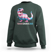 Transaurus Rex Transgender Pride Sweatshirt Funny Dinosaur Lover