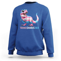 Transaurus Rex Transgender Pride Sweatshirt Funny Dinosaur Lover