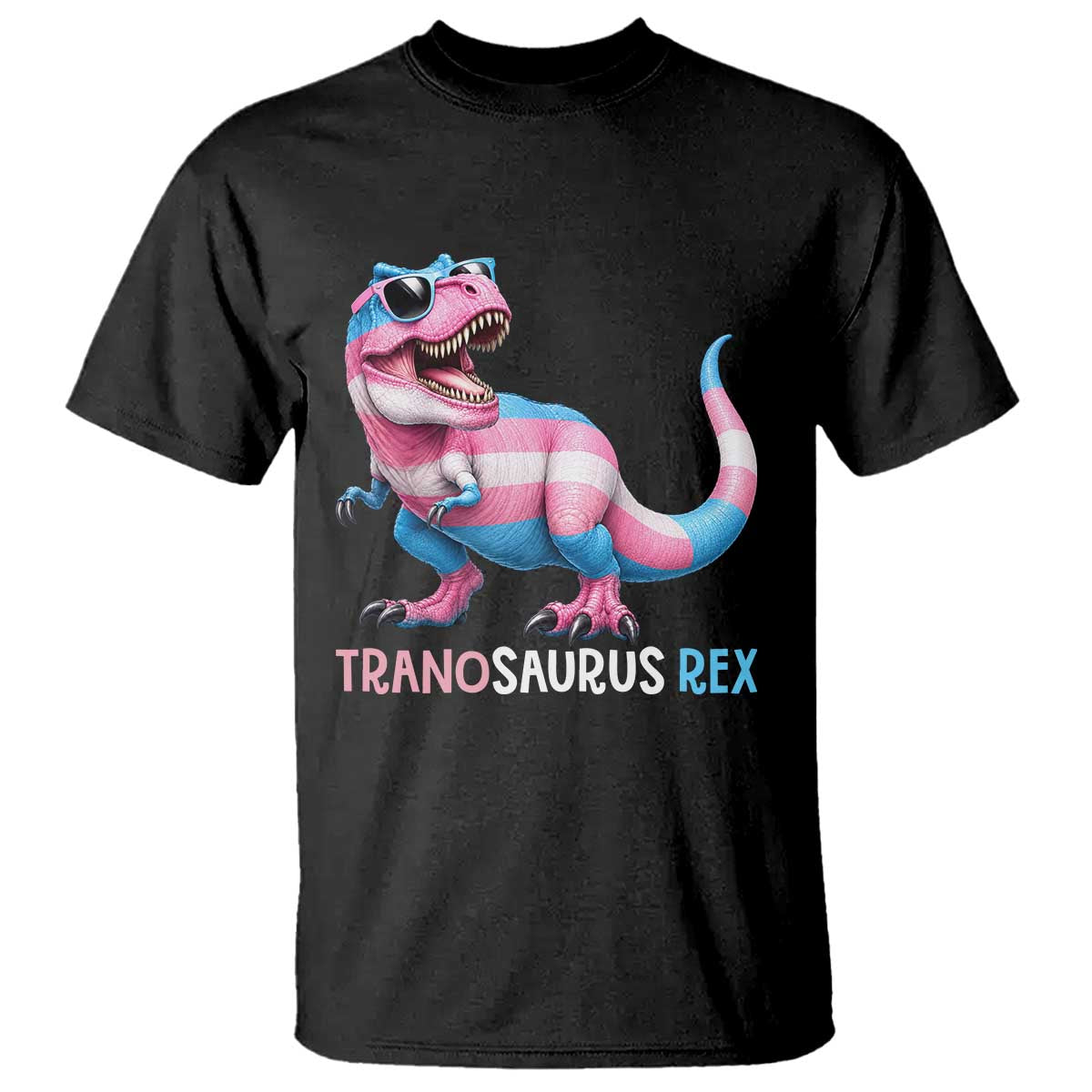 Transaurus Rex Transgender Pride T Shirt Funny Dinosaur Lover