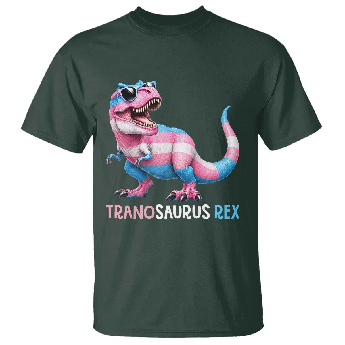 Transaurus Rex Transgender Pride T Shirt Funny Dinosaur Lover