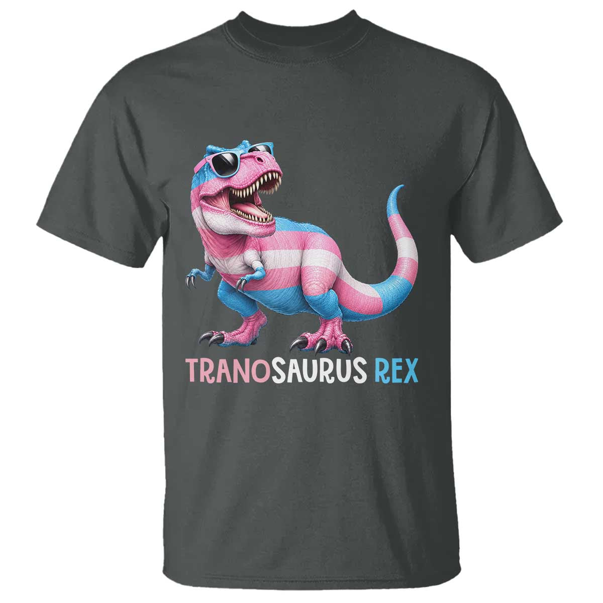 Transaurus Rex Transgender Pride T Shirt Funny Dinosaur Lover
