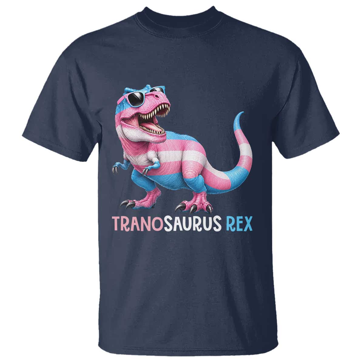 Transaurus Rex Transgender Pride T Shirt Funny Dinosaur Lover