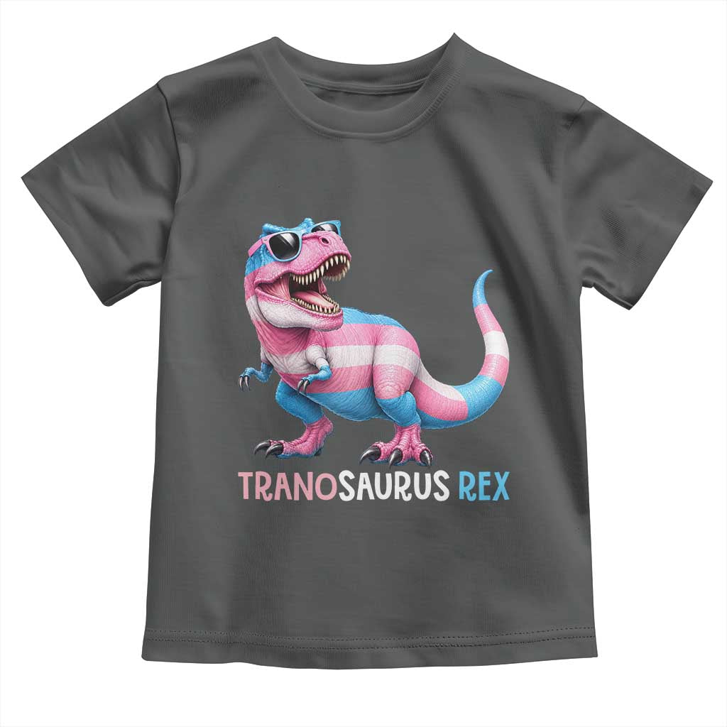 Transaurus Rex Transgender Pride Toddler T Shirt Funny Dinosaur Lover