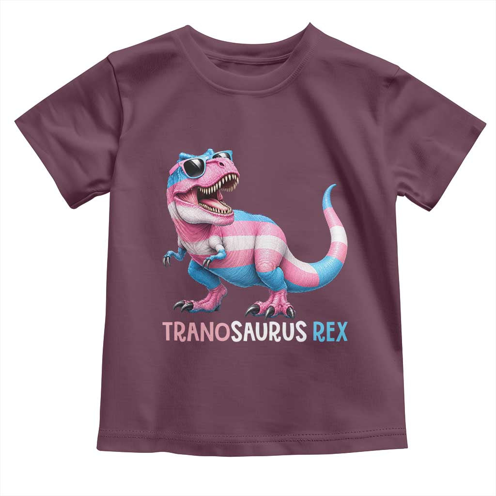 Transaurus Rex Transgender Pride Toddler T Shirt Funny Dinosaur Lover