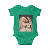 Funny Lesbian Doll Wedding Engagement Baby Onesie LGBTQ Pride Gift