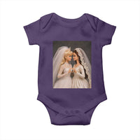 Funny Lesbian Doll Wedding Engagement Baby Onesie LGBTQ Pride Gift