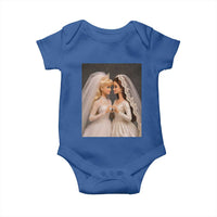 Funny Lesbian Doll Wedding Engagement Baby Onesie LGBTQ Pride Gift
