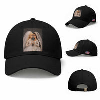 Funny Lesbian Doll Wedding Engagement Baseball Cap LGBTQ Pride Gift