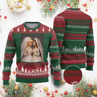 Funny Lesbian Doll Wedding Engagement Ugly Christmas Sweater LGBTQ Pride Gift
