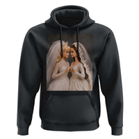Funny Lesbian Doll Wedding Engagement Hoodie LGBTQ Pride Gift