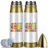 Funny Im Just Here For The Wieners Bullet Tumbler LGBTQ Pride Party Gift