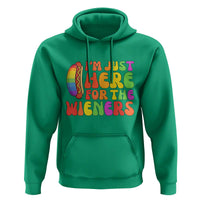 Funny Im Just Here For The Wieners Hoodie LGBTQ Pride Party Gift