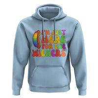 Funny Im Just Here For The Wieners Hoodie LGBTQ Pride Party Gift