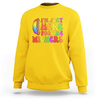 Funny Im Just Here For The Wieners Sweatshirt LGBTQ Pride Party Gift