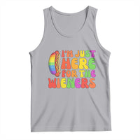 Funny Im Just Here For The Wieners Tank Top LGBTQ Pride Party Gift