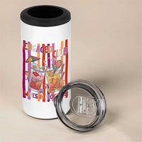 Engaged Club Wives In Progress 4 in 1 Can Cooler Tumbler Lesbian Bachelorette Engagement Gift
