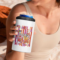 Engaged Club Wives In Progress 4 in 1 Can Cooler Tumbler Lesbian Bachelorette Engagement Gift