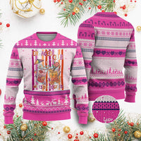 Engaged Club Wives In Progress Ugly Christmas Sweater Lesbian Bachelorette Engagement Gift