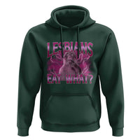 Funny Monkey Meme Lesbians Eat What Hoodie LGBTQ Pride Gift