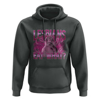 Funny Monkey Meme Lesbians Eat What Hoodie LGBTQ Pride Gift