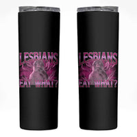 Funny Monkey Meme Lesbians Eat What Skinny Tumbler LGBTQ Pride Gift