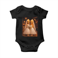 Funny Lesbian Pride Tung Tung Sahur Engagement Gift Baby Onesie