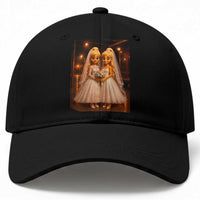Funny Lesbian Pride Tung Tung Sahur Engagement Gift Baseball Cap