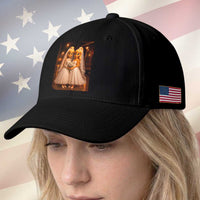 Funny Lesbian Pride Tung Tung Sahur Engagement Gift Baseball Cap