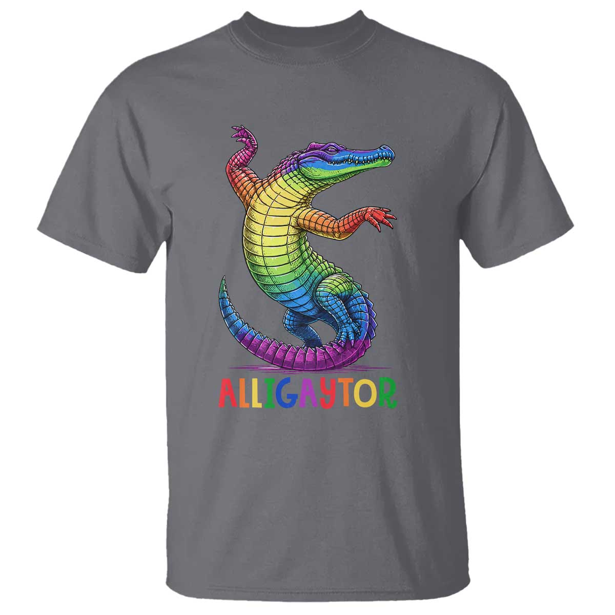 Alligaytor LGBTQ Pride Graphic T Shirt Queer Reptile Lovers