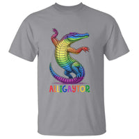 Alligaytor LGBTQ Pride Graphic T Shirt Queer Reptile Lovers