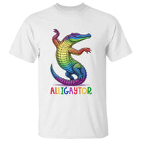 Alligaytor LGBTQ Pride Graphic T Shirt Queer Reptile Lovers