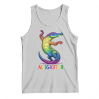 Alligaytor LGBTQ Pride Graphic Tank Top Queer Reptile Lovers