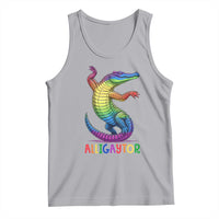 Alligaytor LGBTQ Pride Graphic Tank Top Queer Reptile Lovers