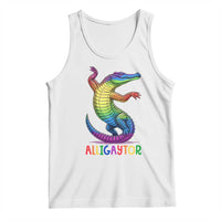 Alligaytor LGBTQ Pride Graphic Tank Top Queer Reptile Lovers