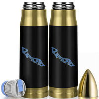 Curacao Flag Map Pride Bullet Tumbler Proud Curacaoan Heritage Gift