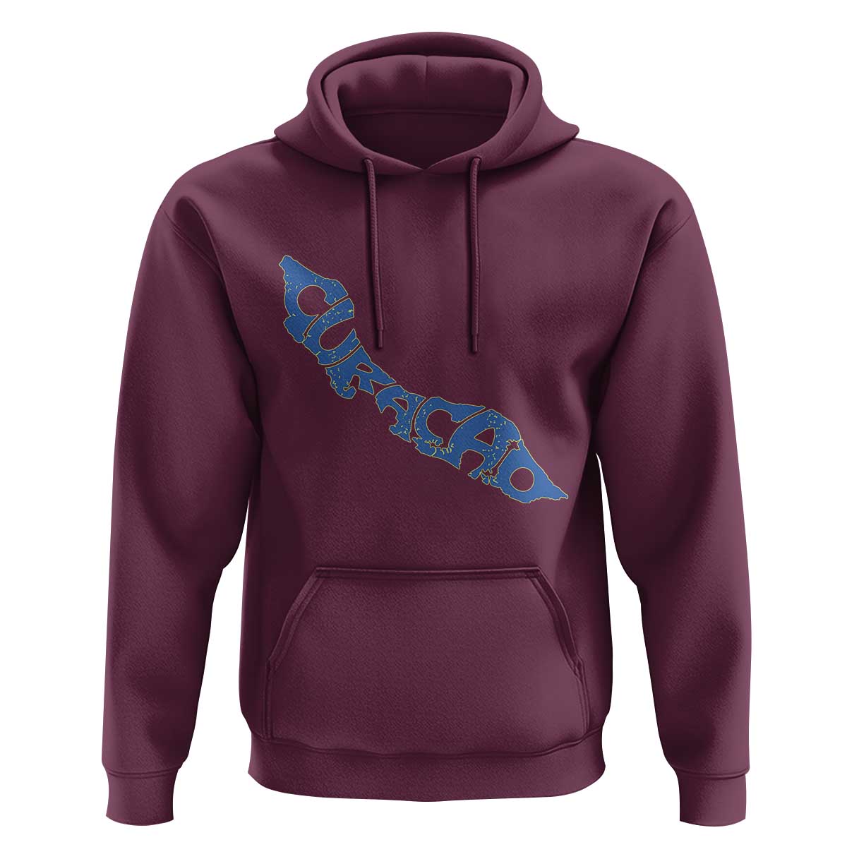 Curacao Flag Map Pride Hoodie Proud Curacaoan Heritage Gift