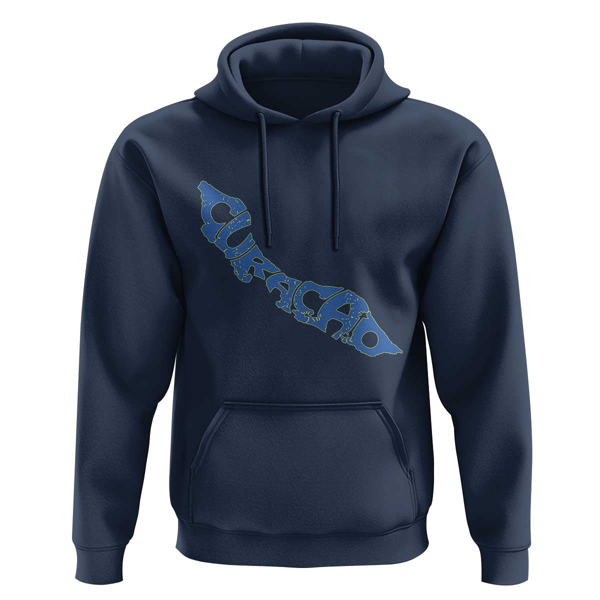 Curacao Flag Map Pride Hoodie Proud Curacaoan Heritage Gift