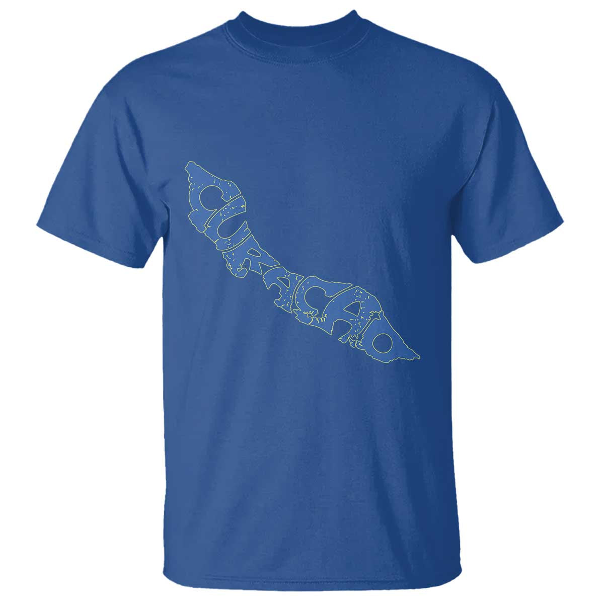 Curacao Flag Map Pride T Shirt Proud Curacaoan Heritage Gift