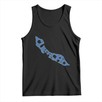 Curacao Flag Map Pride Tank Top Proud Curacaoan Heritage Gift