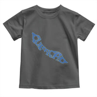 Curacao Flag Map Pride Toddler T Shirt Proud Curacaoan Heritage Gift