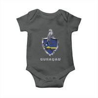Supporting Curacao Soccer 2026 Baby Onesie Caribbean Team Pride Gift