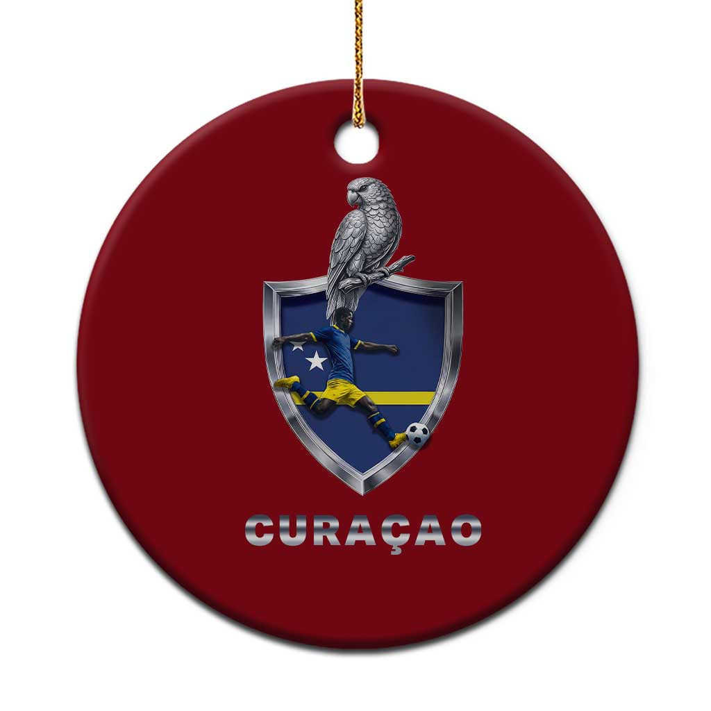 Supporting Curacao Soccer 2026 Ceramic Ornament Caribbean Team Pride Gift