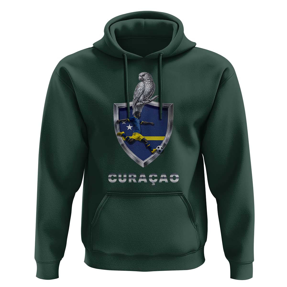 Supporting Curacao Soccer 2026 Hoodie Caribbean Team Pride Gift