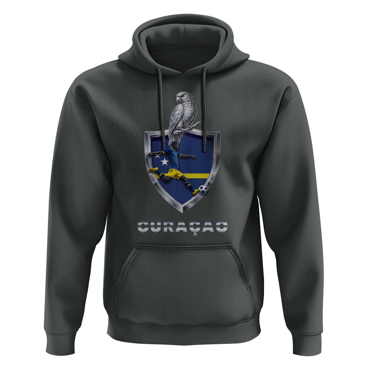 Supporting Curacao Soccer 2026 Hoodie Caribbean Team Pride Gift