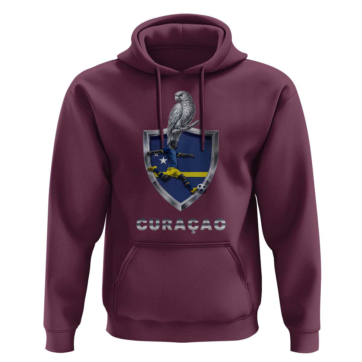 Supporting Curacao Soccer 2026 Hoodie Caribbean Team Pride Gift