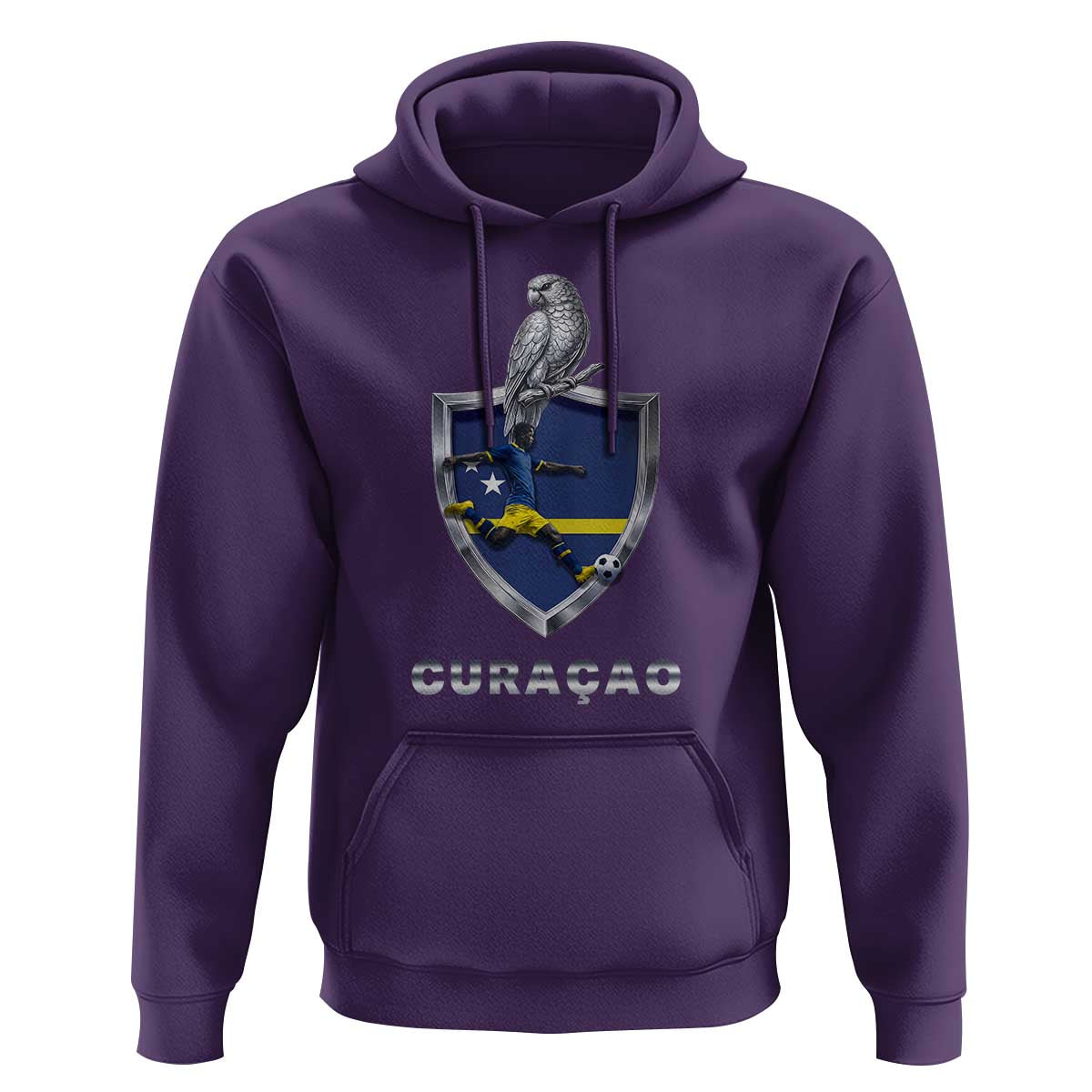 Supporting Curacao Soccer 2026 Hoodie Caribbean Team Pride Gift