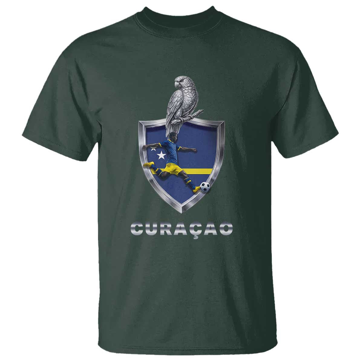 Supporting Curacao Soccer 2026 T Shirt Caribbean Team Pride Gift