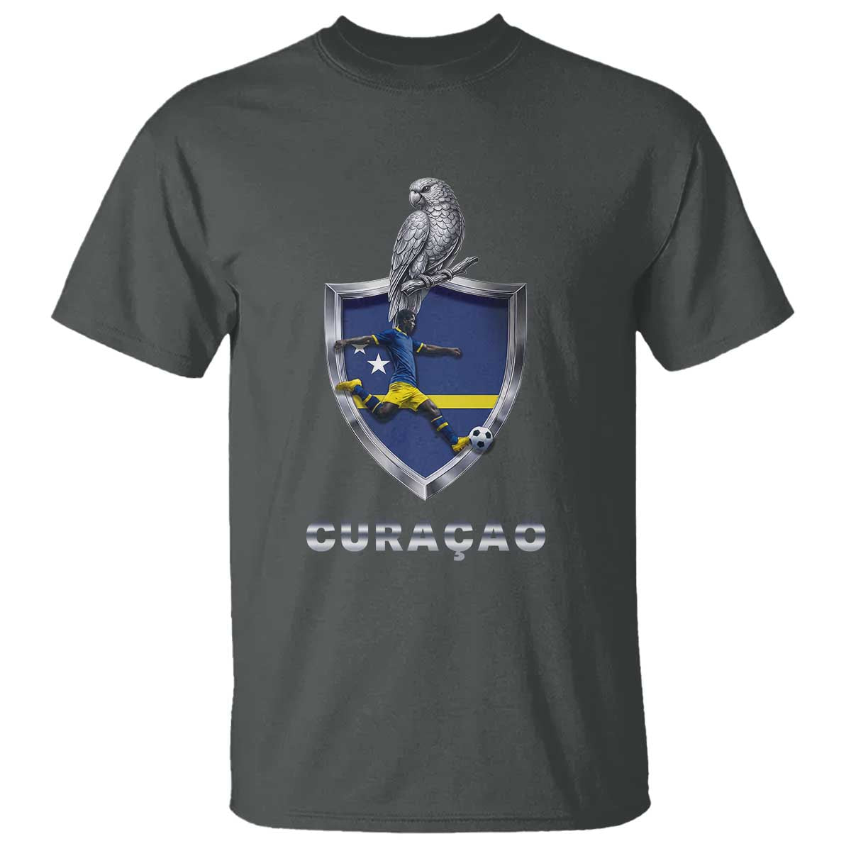 Supporting Curacao Soccer 2026 T Shirt Caribbean Team Pride Gift